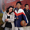 Während die Tournee in China, März 2009