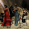 Trio Martina Filjak, Marija Pavlović und Kajana Packo - Dubrovnik Sommerfest 2009. Foto: Damil Kalogjera, copyright &copy; Dubrovnik Sommerfest.